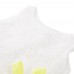 Cute Round Collar Sleeveless Colorful Petals Baby Girls Gauze Vest Dress