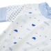 8pcs Han Edition Stylish Cotton Stripe Dot Newborn Babies Clothes Set