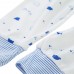 8pcs Han Edition Stylish Cotton Stripe Dot Newborn Babies Clothes Set