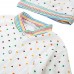 8pcs Han Edition Stylish Cotton Stripe Dot Newborn Babies Clothes Set