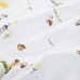 5pcs Sweet Collarless Long Sleeve Animal Print Cotton Underwear Cap Bib for Newborn Babies