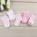 5 Pairs / Lot Baby Cotton Lovely Moon Stars Printed Socks