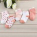 5 Pairs / Lot Baby Cotton Lovely Moon Stars Printed Socks