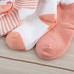 5 Pairs / Lot Baby Cotton Lovely Moon Stars Printed Socks