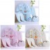 5pcs Cute Cartoon Pattern Comfortable Clothing Set for Newborn Babies