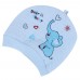 Cute Round Collar Cartoon Pattern Cotton Clothing Set for Newborn Babies