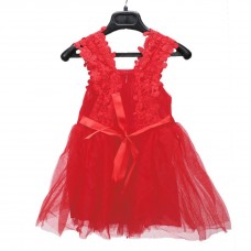 New Summer Baby Girls Lace Flowers Casual Kids Vest Dress Sleeveless Dress