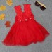 New Summer Baby Girls Lace Flowers Casual Kids Vest Dress Sleeveless Dress