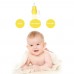 Baby Silicon Nasal Aspirator Nose Cleaner Snot Sucker Booger Suction Bulb Syringe For Baby Infant Newborn Reusable BPA Free Yellow