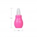 Baby Silicon Nasal Aspirator Nose Cleaner Snot Sucker Booger Suction Bulb Syringe For Baby Infant Newborn Reusable BPA Free Yellow