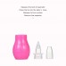 Baby Silicon Nasal Aspirator Nose Cleaner Snot Sucker Booger Suction Bulb Syringe For Baby Infant Newborn Reusable BPA Free Yellow