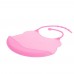 Waterproof Silicone Baby Bib Soft Cute Bibs for Infant Kids Apron Saliva Towel