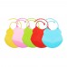 Waterproof Silicone Baby Bib Soft Cute Bibs for Infant Kids Apron Saliva Towel