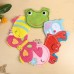 Cute Baby Kids Infant Cartoon Animal Bibs Waterproof Soft Saliva Towel Teething Bib Toddler Burp Cloths