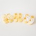 3 Pack Baby Girl Anti Slip Socks Cotton Non Skid Room Socks For 0-1 Years Infant Toddler Yellow S