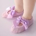 3 Pack Baby Girl Anti Slip Socks Cotton Non Skid Room Socks For 0-1 Years Infant Toddler Yellow S