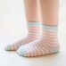 5 Pack Baby Sports Socks Unisex Cotton Anklet Socks For Infant Toddler Kids Boy Girl For 1-3 Year Blue S