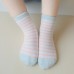 5 Pack Baby Sports Socks Unisex Cotton Anklet Socks For Infant Toddler Kids Boy Girl For 1-3 Year Blue S