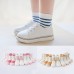 5 Pack Baby Sports Socks Unisex Cotton Anklet Socks For Infant Toddler Kids Boy Girl For 1-3 Year Blue S