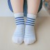 5 Pack Baby Sports Socks Unisex Cotton Anklet Socks For Infant Toddler Kids Boy Girl For 1-3 Year Blue S