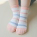 5 Pack Baby Sports Socks Unisex Cotton Anklet Socks For Infant Toddler Kids Boy Girl For 1-3 Year Blue S