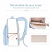 Baby Diaper Bag Large Capacity Multi-function Water-proof 13 Pockets Feeding Bottle Backpack Clothes Toys Organizer with Insulated Pockets Stroller Straps for Mummy Daddy Blue