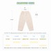 5Pcs Baby Clothes Set Unisex 100% Cotton Baby Suit Long Sleeve Tops & Long Pants & Hat & Bib Gift Set For Baby Girl Boy 6-12M Beige