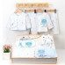 16Pcs Newborn Baby Clothes Set Unisex 100% Cotton Babysuit Long Sleeve Tops & Long Pants Newborn Baby Essentials Gift Set For Baby Girl Boy 0-3M Pink