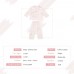 16Pcs Newborn Baby Clothes Set Unisex 100% Cotton Babysuit Long Sleeve Tops & Long Pants Newborn Baby Essentials Gift Set For Baby Girl Boy 0-3M Pink