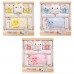 16Pcs Newborn Baby Clothes Set Unisex 100% Cotton Babysuit Long Sleeve Tops & Long Pants Newborn Baby Essentials Gift Set For Baby Girl Boy 0-3M Pink