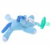 Infant Baby Silicone Pacifiers with Plush Animal Toy Baby Nipples