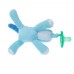 Infant Baby Silicone Pacifiers with Plush Animal Toy Baby Nipples