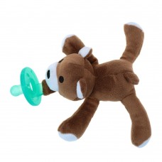 Infant Baby Silicone Pacifiers with Plush Animal Toy Baby Nipples