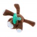 Infant Baby Silicone Pacifiers with Plush Animal Toy Baby Nipples