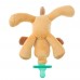 Infant Baby Silicone Pacifiers with Plush Animal Toy Baby Nipples