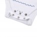 Baby Rompers Bodysuit 100% Cotton Short Sleeve Unisex Newborn Baby Clothing 3M