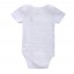 Baby Rompers Bodysuit 100% Cotton Short Sleeve Unisex Newborn Baby Clothing 3M