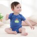 Baby Rompers Bodysuit 100% Cotton Short Sleeve Unisex Newborn Baby Clothing 0-3M