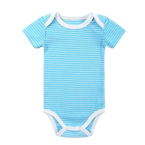 Baby Rompers Bodysuit 100% Cotton Short Sleeve Unisex Newborn Baby Clothing 0-3M