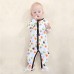 Baby Coveralls Rompers Set Unisex 100% Cotton Jumpsuit Footsies Clothing For Newborn Baby Infant 0-3M