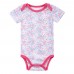 5pcs Baby Rompers Set Bodysuit 100% Cotton Short Sleeve Baby Clothing For Newborn Baby Infant Girl 0-3M