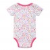 5pcs Baby Rompers Set Bodysuit 100% Cotton Short Sleeve Baby Clothing For Newborn Baby Infant Girl 0-3M