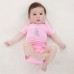 5pcs Baby Rompers Set Bodysuit 100% Cotton Short Sleeve Baby Clothing For Newborn Baby Infant Girl 0-3M