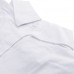 Fashion Children Girl Dress Bowknot Button Fastening Turn-Down Collar Long Sleeve Dress White